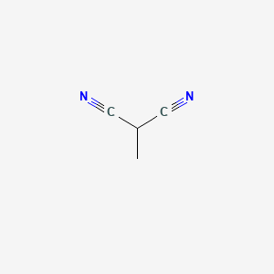 molecular formula C4H4N2<br>CNCH2CH2CN<br>C4H4N2 B1614693 2-Methylmalononitrile CAS No. 3696-36-4