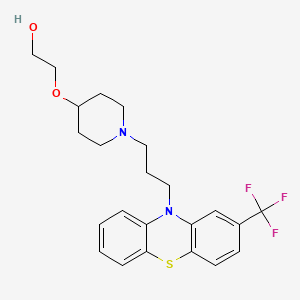 molecular formula C23H27F3N2O2S B1614722 Flupimazine CAS No. 47682-41-7