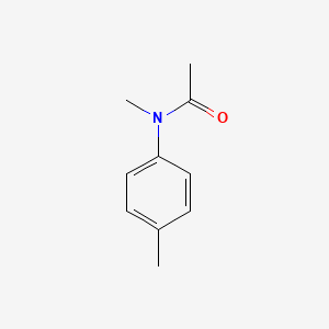 molecular formula C10H13NO B1614728 N-甲基-N-(4-甲基苯基)乙酰胺 CAS No. 612-03-3