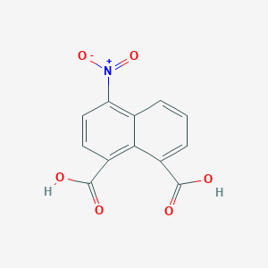 molecular formula C12H7NO6 B1614731 4-Nitronaphthalene-1,8-dicarboxylic acid CAS No. 5425-83-2