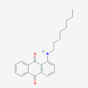 molecular formula C22H25NO2 B1614732 1-(Octylamino)anthracene-9,10-dione CAS No. 29957-04-8