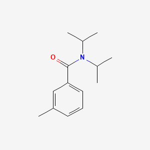 molecular formula C14H21NO B1614734 N,N-Diisopropyl-3-methylbenzamide CAS No. 5448-36-2