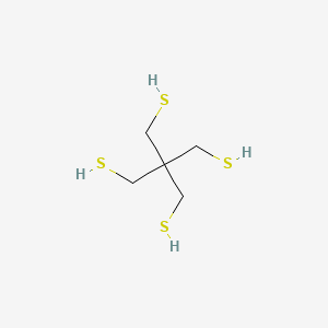 molecular formula C5H12S4 B1614735 2,2-Bis(sulfanylmethyl)propane-1,3-dithiol CAS No. 4720-60-9