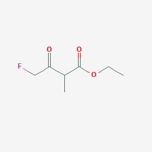 molecular formula C7H11FO3 B1614739 Ethyl 4-fluoro-2-methyl-3-oxobutanoate CAS No. 685-84-7