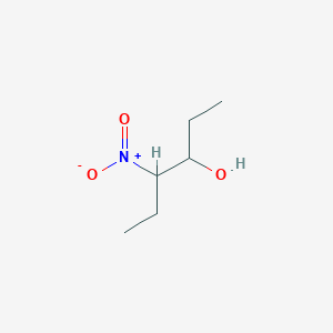 molecular formula C6H13NO3 B1614740 4-Nitro-3-hexanol CAS No. 5342-71-2