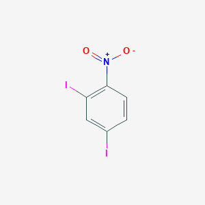 molecular formula C6H3I2NO2 B1614748 2,4-Diiodo-1-nitrobenzene CAS No. 6303-60-2