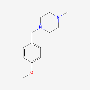 molecular formula C13H20N2O B1614763 1-(4-Methoxybenzyl)-4-methylpiperazine CAS No. 414879-57-5