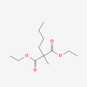 molecular formula C12H22O4 B1614787 Diethyl 2-butyl-2-methylmalonate CAS No. 55114-29-9
