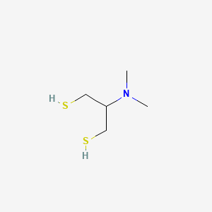 molecular formula C5H13NS2 B1614795 2-(Dimethylamino)propane-1,3-dithiol CAS No. 3706-91-0