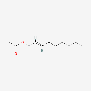 molecular formula C11H20O2 B1614796 trans-2-Nonenyl acetate CAS No. 30418-89-4