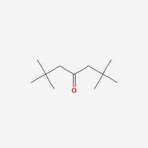 molecular formula C11H22O B1614807 2,2,6,6-Tetramethyl-4-heptanone CAS No. 4436-99-1