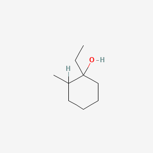 molecular formula C9H18O B1614814 1-Ethyl-2-methylcyclohexanol CAS No. 32296-45-0