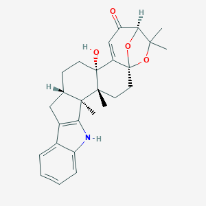 molecular formula C27H31NO4 B161483 Paspalinine CAS No. 63722-91-8
