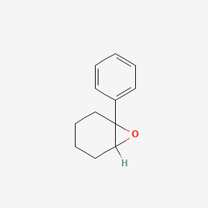 molecular formula C12H14O B1614853 1-Phenyl-7-oxabicyclo[4.1.0]heptane CAS No. 4829-01-0