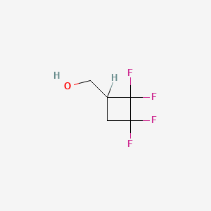 molecular formula C5H6F4O B1614856 (2,2,3,3-Tetrafluorocyclobutyl)methanol CAS No. 378-17-6