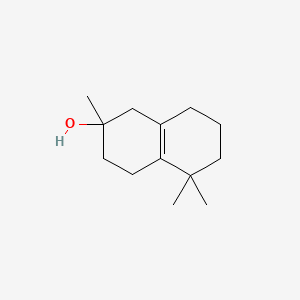 2-Naphthalenol, 1,2,3,4,5,6,7,8-octahydro-2,5,5-trimethyl-, (2S)-