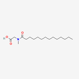 Glycine, N-methyl-N-(1-oxotetradecyl)-