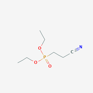 molecular formula C7H14NO3P B161486 Diethyl (2-cyanoethyl)phosphonate CAS No. 10123-62-3