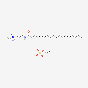 1-Propanaminium, N-ethyl-N,N-dimethyl-3-[(1-oxooctadecyl)amino]-, ethyl sulfate