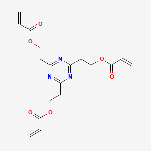2-Propenoic acid, 1,3,5-triazine-2,4,6-triyltri-2,1-ethanediyl ester