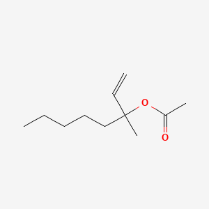 3-Methyloct-1-en-3-yl acetate