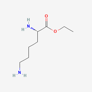molecular formula C8H18N2O2 B1614871 Ethyl L-lysinate CAS No. 4117-33-3