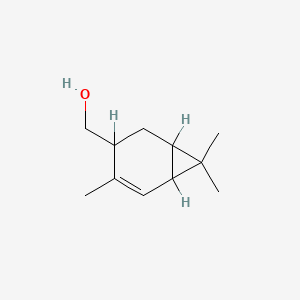 molecular formula C11H18O B1614910 4-hydroxymethyl-2-carene CAS No. 15103-32-9