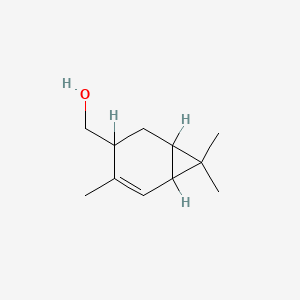 Bicyclo[4.1.0]hept-4-ene-3-methanol, 4,7,7-trimethyl-