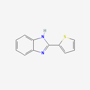 molecular formula C11H8N2S B1614912 2-(2-thienyl)-1H-benzimidazole CAS No. 3878-18-0