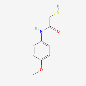 molecular formula C9H11NO2S B1614921 N-(4-methoxyphenyl)-2-sulfanylacetamide CAS No. 34282-29-6
