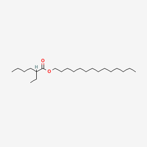 molecular formula C22H44O2 B1614927 Tetradecyl 2-ethylhexanoate CAS No. 72201-45-7