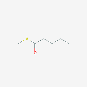 B1614928 S-Methyl pentanethioate CAS No. 42075-43-4