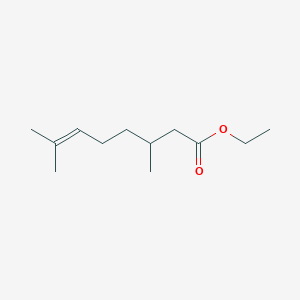 molecular formula C12H22O2 B1614930 ethyl citronellate CAS No. 26728-44-9