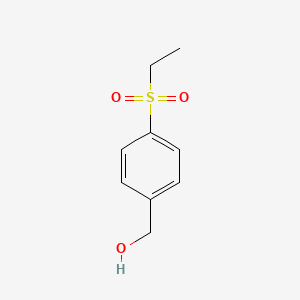 molecular formula C9H12O3S B1614935 (4-(Ethylsulfonyl)phenyl)methanol CAS No. 917396-45-3