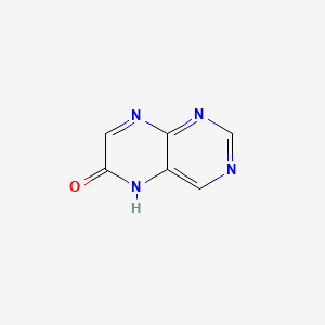 molecular formula C6H4N4O B1614940 6-Hydroxypteridine CAS No. 2432-26-0
