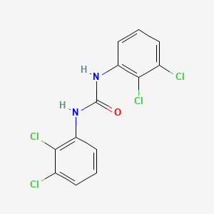 molecular formula C13H8Cl4N2O B1614941 Urea, N,N'-bis(2,3-dichlorophenyl)- CAS No. 55268-51-4