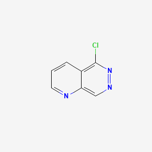 molecular formula C7H4ClN3 B1614945 5-Chloropyrido[2,3-d]pyridazine CAS No. 23590-58-1