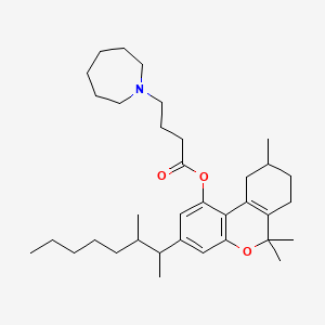 molecular formula C35H55NO3 B1614957 Nabazenil CAS No. 58019-65-1
