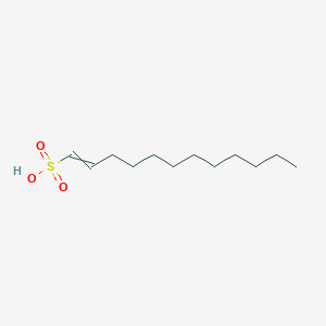 molecular formula C12H23NaO3S B1614971 1-Dodecene-1-sulfonic acid CAS No. 30965-85-6