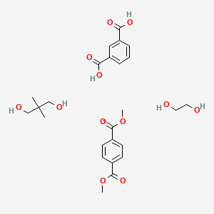 Benzene-1,3-dicarboxylic acid;dimethyl benzene-1,4-dicarboxylate;2,2-dimethylpropane-1,3-diol;ethane-1,2-diol
