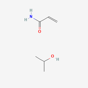 molecular formula C6H13NO2 B1614983 2-Propenamide, telomer with 2-propanol CAS No. 72033-27-3