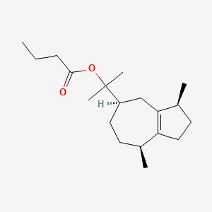 molecular formula C19H32O2 B1614988 Guaiyl butyrate CAS No. 73003-91-5