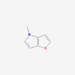 molecular formula C7H7NO B161499 4-Methyl-4h-furo[3,2-b]pyrrole CAS No. 132120-22-0