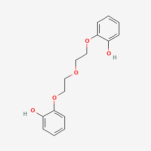 2-{2-[2-(2-Hydroxyphenoxy)ethoxy]ethoxy}phenol