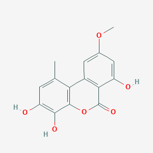 molecular formula C15H12O6 B161501 4-Hydroxyalternariol 9-methyl ether 