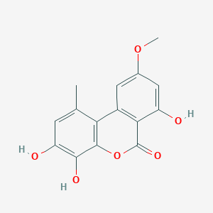 molecular formula C15H12O6 B161501 4-Hydroxyalternariol 9-methyl ether CAS No. 959417-17-5