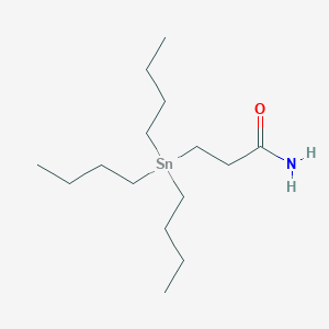 3-(Tributylstannyl)propanamide