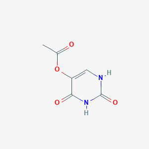 (2,4-dioxo-1H-pyrimidin-5-yl) acetate