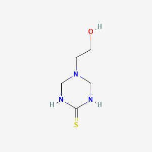 Tetrahydro-5-(2-hydroxyethyl)-1,3,5-triazine-2(1H)-thione
