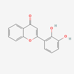 molecular formula C15H10O4 B1615027 2',3'-Dihydroxyflavone CAS No. 2554-85-0